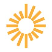 Institute of Education Sciences logo orange lines coming out of a circle, like a sun